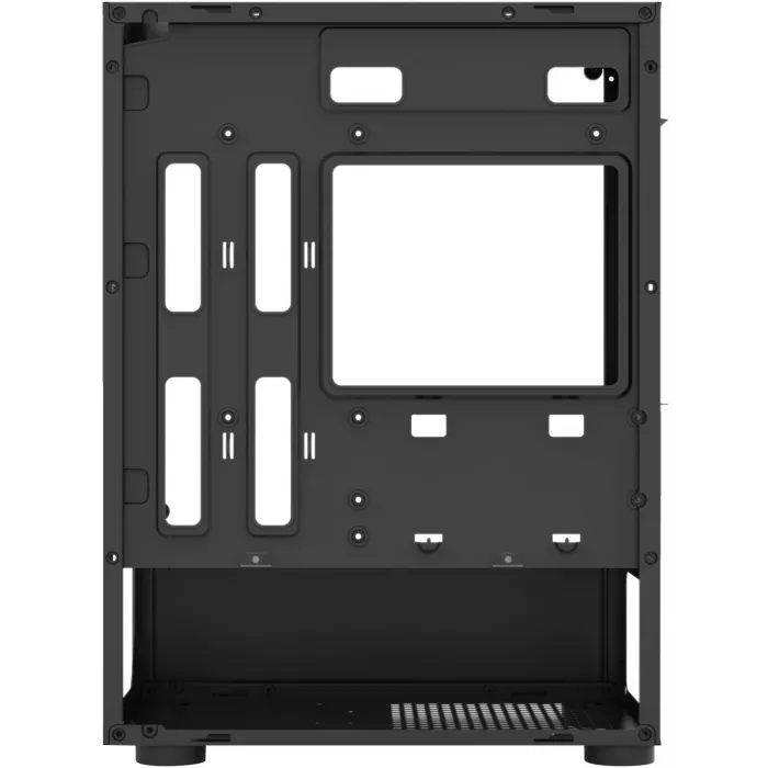 Корпус Bloody BD-CC102F черный без БП mATX 4x120mm 2xUSB2.0 1xUSB3.0 audio bott PSU