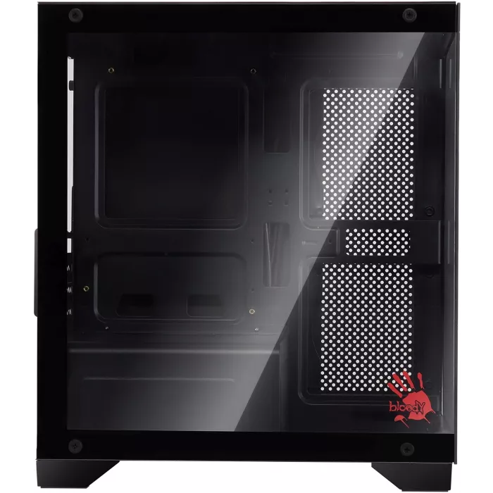 Корпус Bloody BD-CC103 черный без БП mATX 7x120mm 1xUSB2.0 1xUSB3.0 audio bott PSU