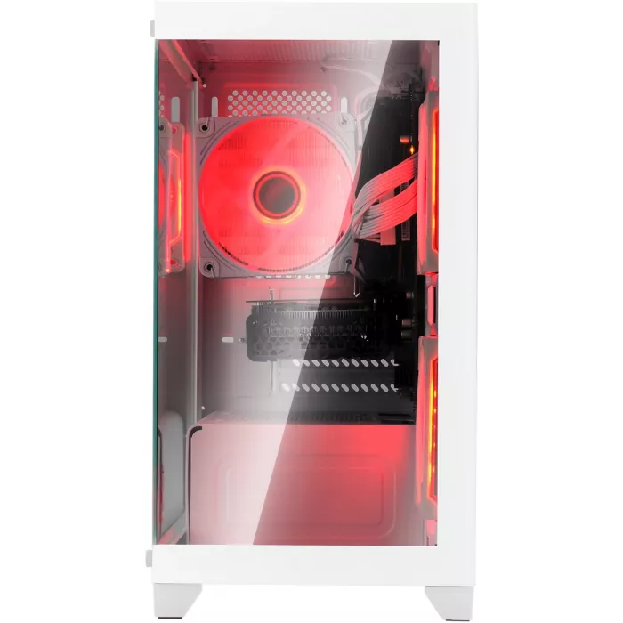 Корпус Bloody BD-CC103 белый без БП mATX 7x120mm 1xUSB2.0 1xUSB3.0 audio bott PSU