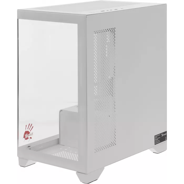 Корпус Bloody BD-CC103 белый без БП mATX 7x120mm 1xUSB2.0 1xUSB3.0 audio bott PSU