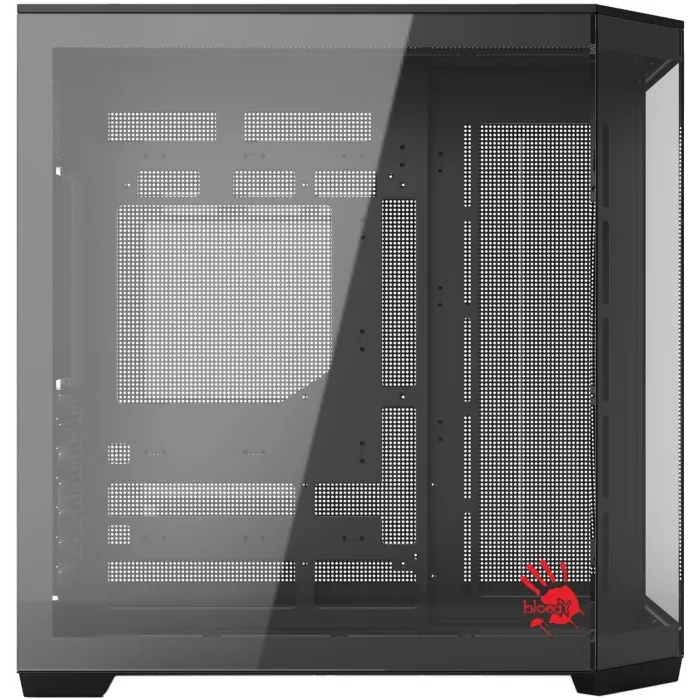Корпус Bloody BD-CC109 черный без БП ATX 10x120mm 2xUSB3.0 audio