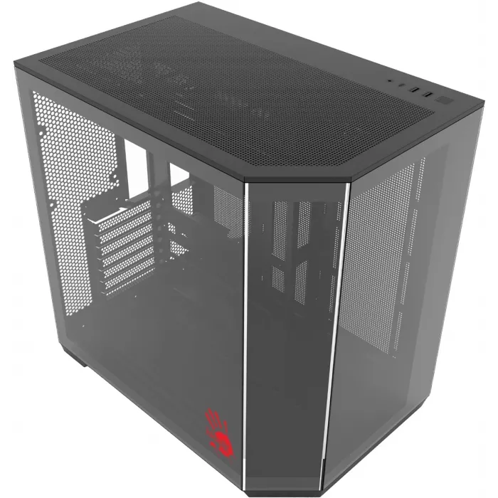 Корпус Bloody BD-CC109 черный без БП ATX 10x120mm 2xUSB3.0 audio