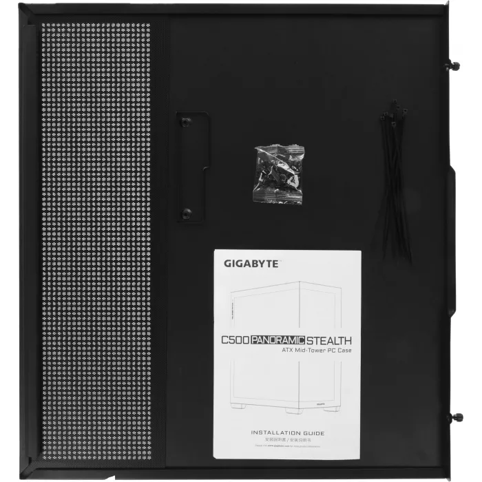 Корпус Gigabyte GB-C500P ST черный без БП ATX 6x120mm 3x140mm 2xUSB3.0 audio bott PSU