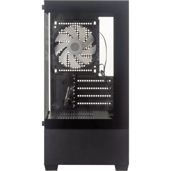 Корпус Accord ACC-ZCU2B черный без БП mATX 4x120mm 2xUSB2.0 1xUSB3.0 audio bott PSU