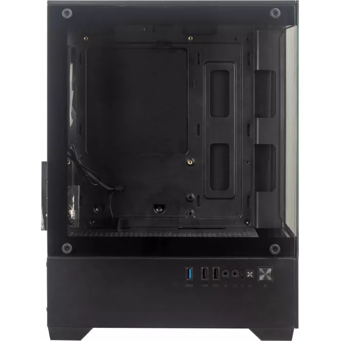 Корпус Accord ACC-ZCU2B черный без БП mATX 4x120mm 2xUSB2.0 1xUSB3.0 audio bott PSU