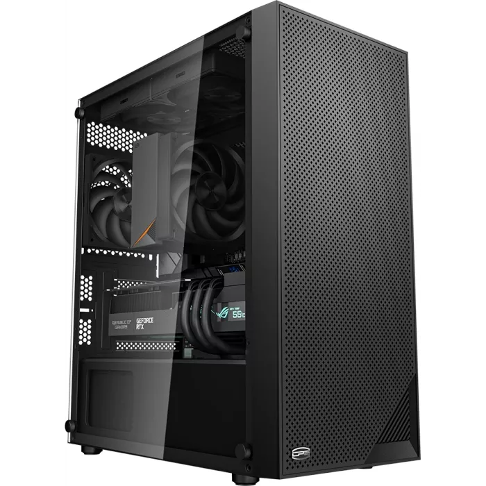 Корпус PcCooler C3 B310 Bk черный без БП mATX 8x120mm 4x140mm 1xUSB2.0 1xUSB3.0 audio bott PSU