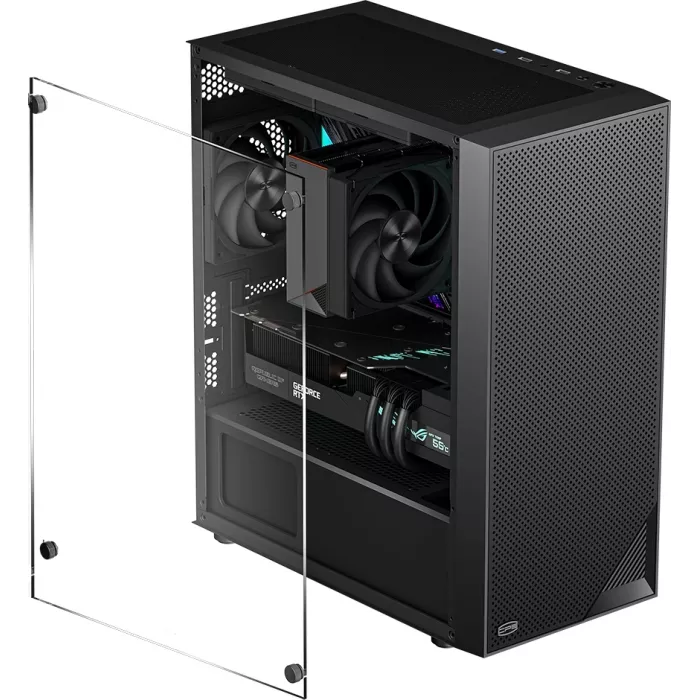 Корпус PcCooler C3 B310 Bk черный без БП mATX 8x120mm 4x140mm 1xUSB2.0 1xUSB3.0 audio bott PSU