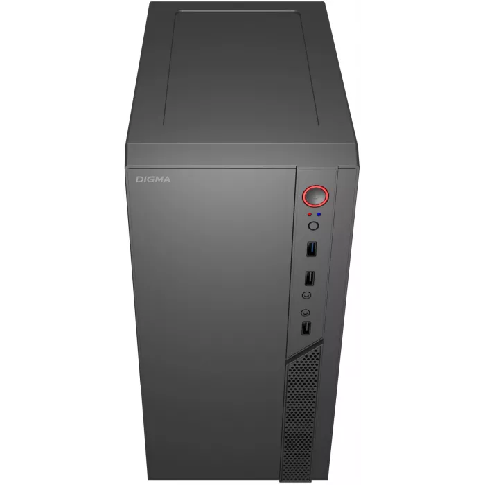 Корпус Digma DCC-MN306 черный без БП mATX 1x80mm 1x92mm 2x120mm 2xUSB2.0 1xUSB3.0 audio