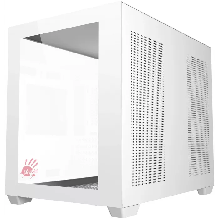 Корпус Bloody BD-CC108 белый без БП mATX 9x120mm 2xUSB3.0 audio bott PSU