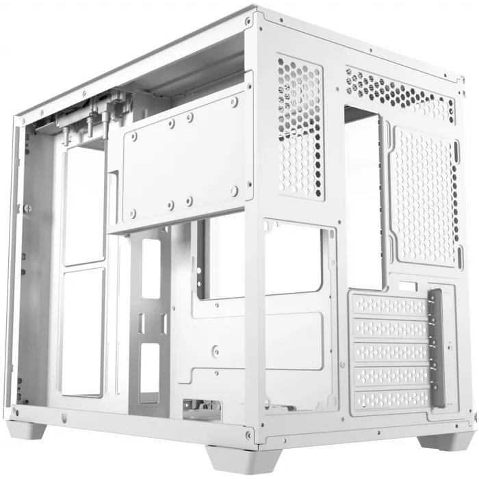 Корпус Bloody BD-CC108 белый без БП mATX 9x120mm 2xUSB3.0 audio bott PSU