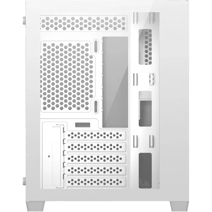 Корпус Bloody BD-CC108 белый без БП mATX 9x120mm 2xUSB3.0 audio bott PSU