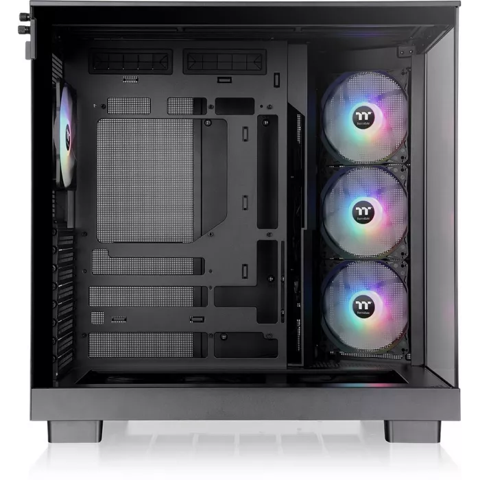 Корпус Thermaltake View 380 XL TG черный без БП ATX 5x120mm 2x140mm 2xUSB3.0 audio bott PSU