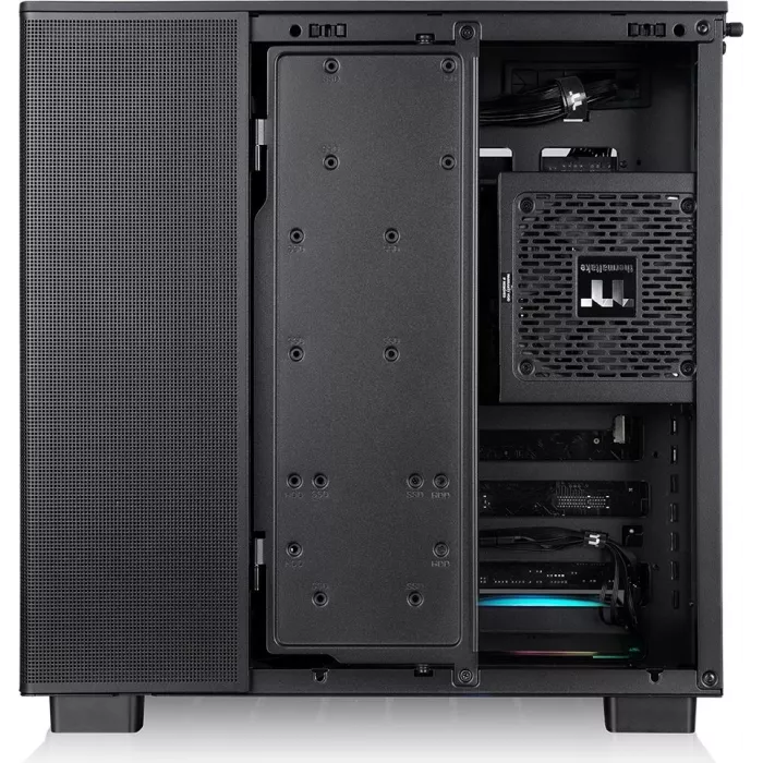 Корпус Thermaltake View 380 XL TG черный без БП ATX 5x120mm 2x140mm 2xUSB3.0 audio bott PSU