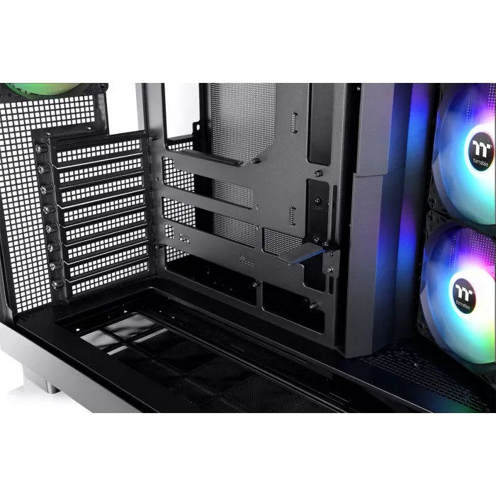 Корпус Thermaltake View 380 XL TG черный без БП ATX 5x120mm 2x140mm 2xUSB3.0 audio bott PSU