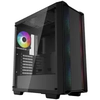 Корпус Deepcool CC560 ARGB черный без БП ATX 2x120mm 4x140mm 1xUSB2.0 1xUSB3.0 audio bott PSU