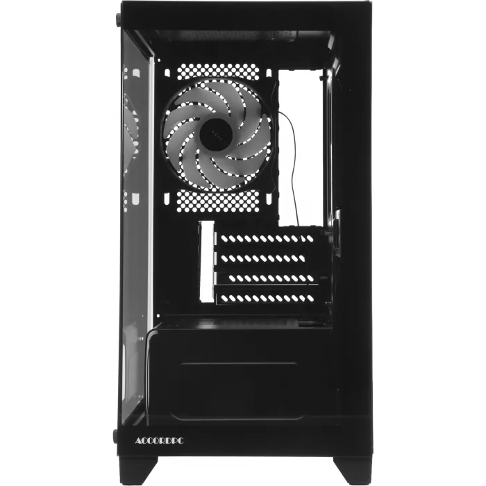 Корпус Accord ACC-350-02B черный без БП mATX 7x120mm 1xUSB2.0 1xUSB3.0 audio bott PSU