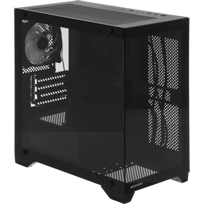 Корпус Accord ACC-350-02B черный без БП mATX 7x120mm 1xUSB2.0 1xUSB3.0 audio bott PSU