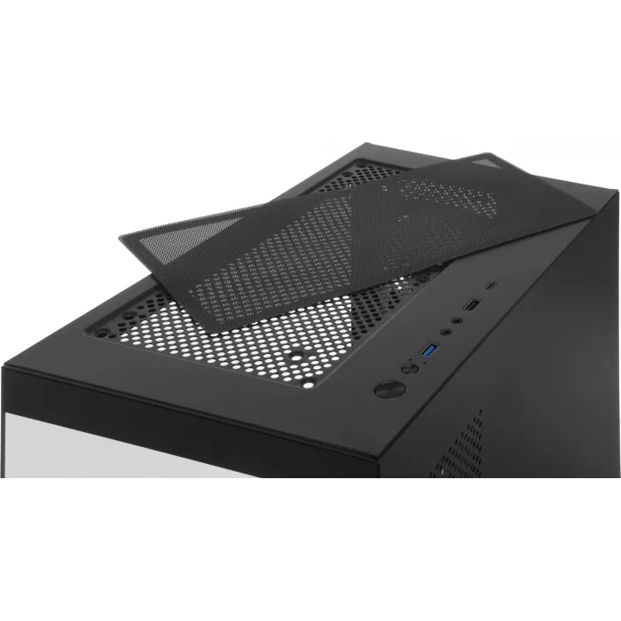 Корпус Accord ACC-350-02B черный без БП mATX 7x120mm 1xUSB2.0 1xUSB3.0 audio bott PSU