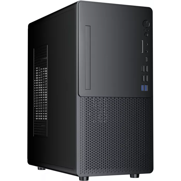 Корпус Accord ACC-U02B черный без БП mATX 2xUSB2.0 2xUSB3.0 2xUSB3.1 audio