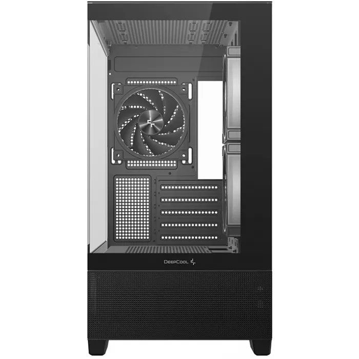Корпус Deepcool CG380 3F черный без БП mATX 6x120mm 3x140mm 2xUSB3.0 audio bott PSU