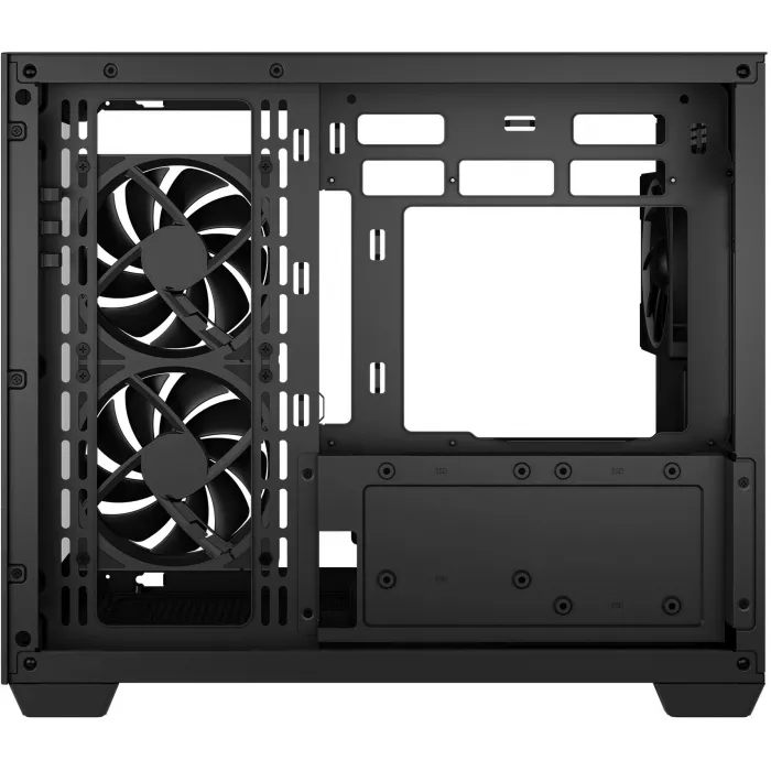 Корпус Deepcool CG330 3F черный без БП mATX 6x120mm 4x140mm 2xUSB2.0 1xUSB3.0 audio bott PSU
