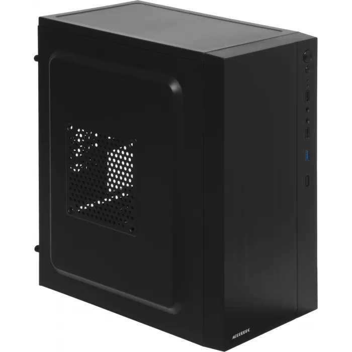 Корпус Accord ACC-XA05 черный без БП mATX 1x80mm 1x120mm 2xUSB2.0 1xUSB3.0 audio bott PSU