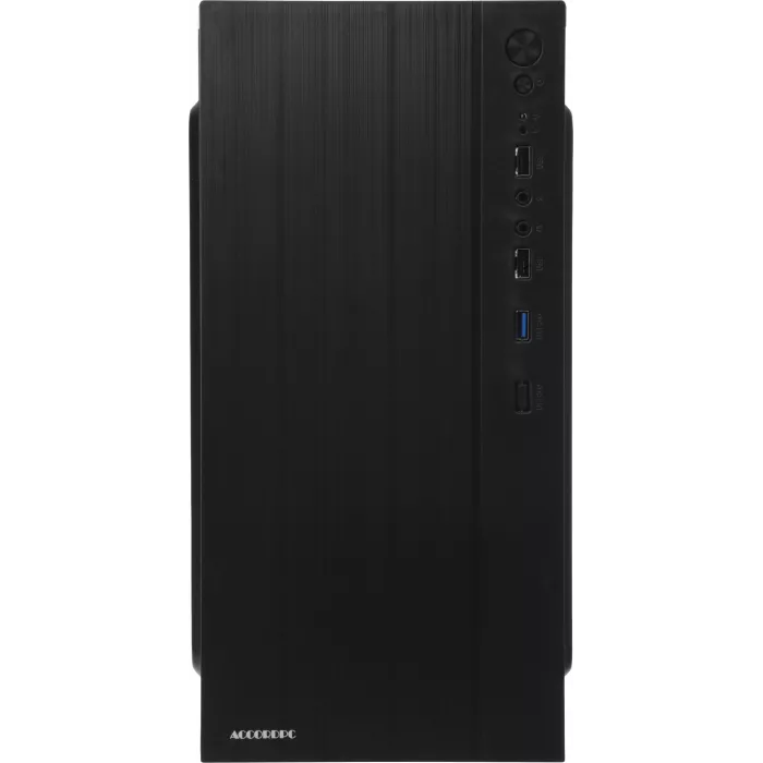 Корпус Accord ACC-XA05 черный без БП mATX 1x80mm 1x120mm 2xUSB2.0 1xUSB3.0 audio bott PSU