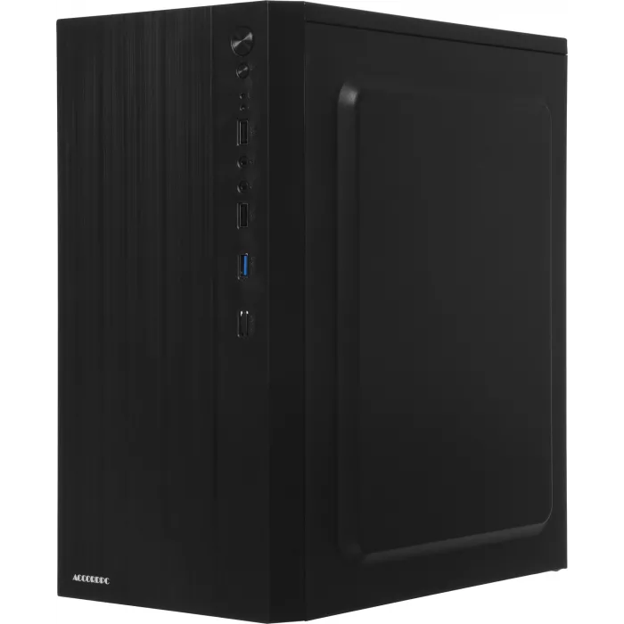 Корпус Accord ACC-XA05 черный без БП mATX 1x80mm 1x120mm 2xUSB2.0 1xUSB3.0 audio bott PSU