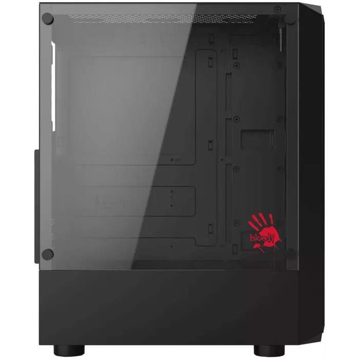 Корпус Bloody CC-126 черный без БП ATX 8x120mm 2xUSB2.0 1xUSB3.0 audio bott PSU