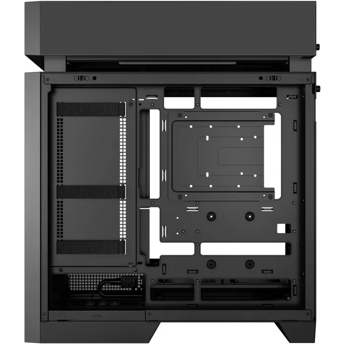 Корпус Deepcool CL660 черный/коричневый без БП ATX 4x120mm 5x140mm 2xUSB3.0 audio bott PSU