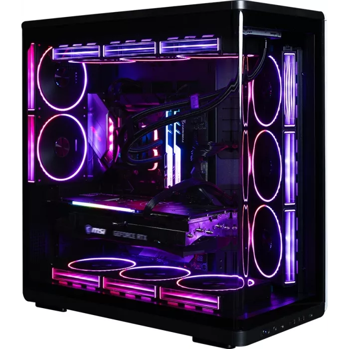Корпус Zalman P60 черный без БП ATX 6x120mm 2x140mm 2xUSB3.0 audio bott PSU