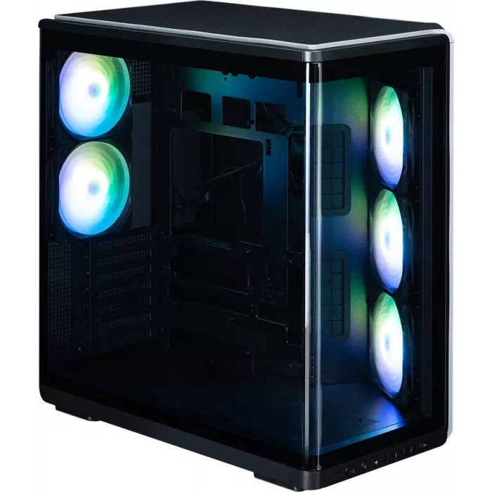 Корпус Zalman P60 черный без БП ATX 6x120mm 2x140mm 2xUSB3.0 audio bott PSU