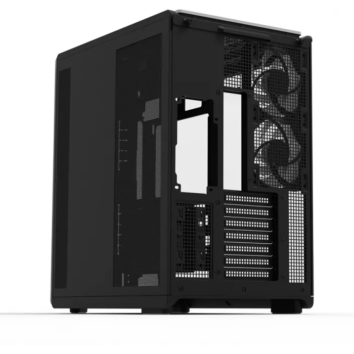 Корпус Zalman P60 черный без БП ATX 6x120mm 2x140mm 2xUSB3.0 audio bott PSU