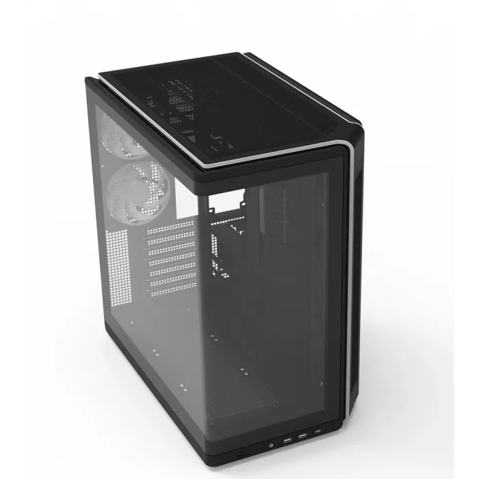 Корпус Zalman P60 черный без БП ATX 6x120mm 2x140mm 2xUSB3.0 audio bott PSU