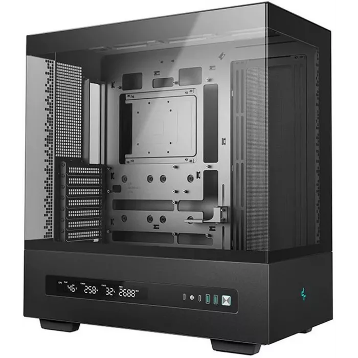 Корпус Deepcool CH690 Digital черный без БП ATX 10x120mm 10x140mm 2xUSB3.0 audio bott PSU