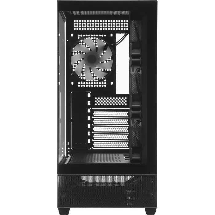 Корпус Accord ACC-ZA11B AR черный без БП ATX 3x120mm 1xUSB2.0 2xUSB3.0 audio bott PSU