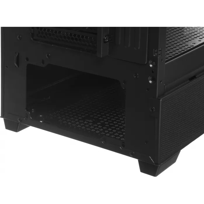 Корпус Accord ACC-ZA11B AR черный без БП ATX 3x120mm 1xUSB2.0 2xUSB3.0 audio bott PSU