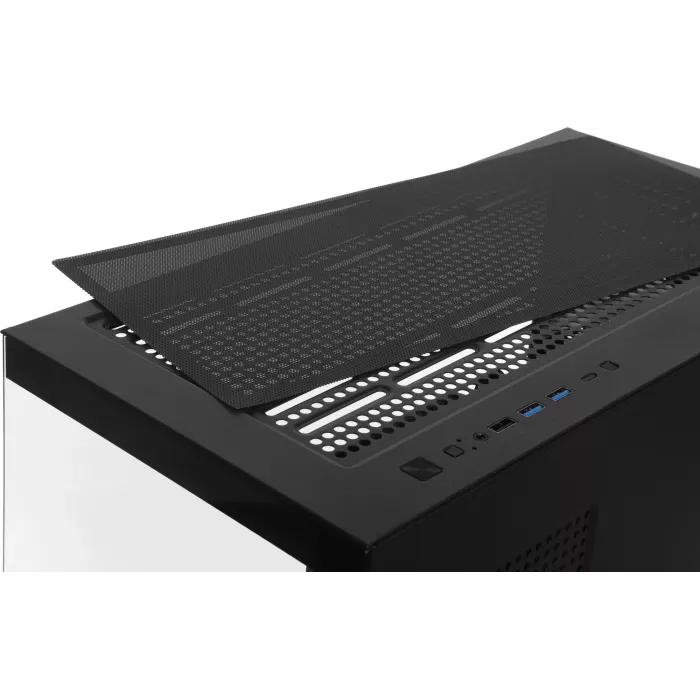 Корпус Accord ACC-ZA11B AR черный без БП ATX 3x120mm 1xUSB2.0 2xUSB3.0 audio bott PSU