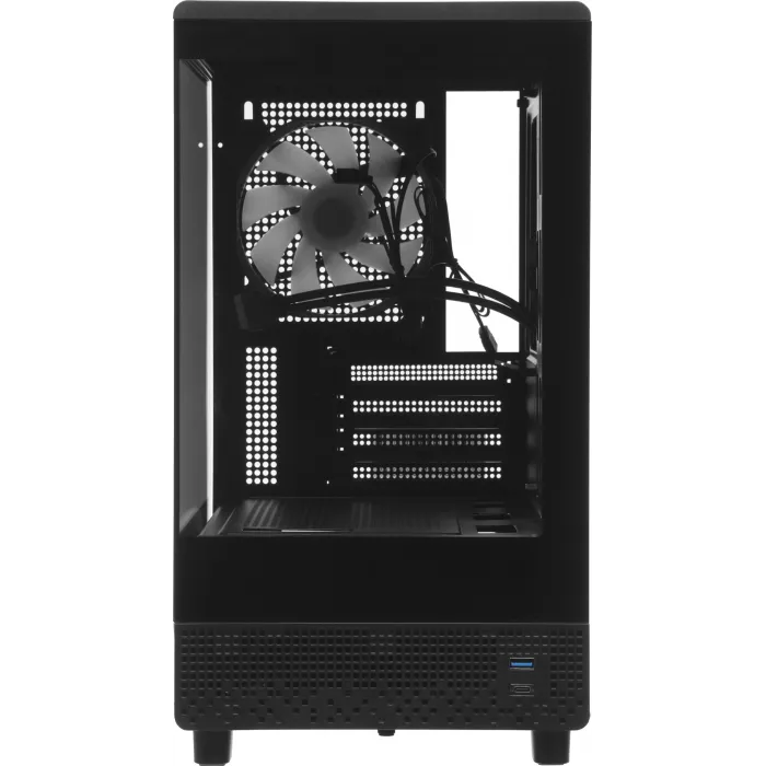 Корпус Accord ACC-ZM3B черный без БП mATX 4x120mm 2x140mm 2xUSB2.0 1xUSB3.0 audio bott PSU