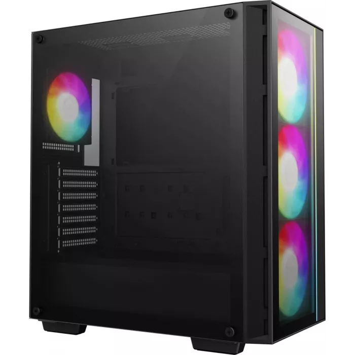 Корпус Deepcool Matrexx 55 V4 C черный без БП ATX 4x120mm 2x140mm 1xUSB3.0 audio bott PSU