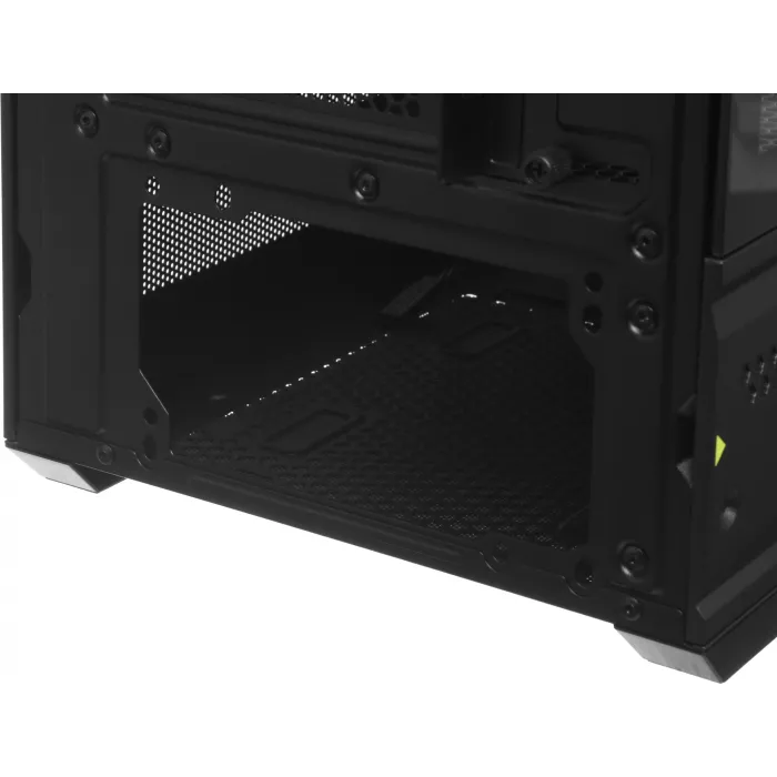Корпус MSI MAG Pano M110R черный без БП mATX 8x120mm 2x140mm 1xUSB3.0 audio AirDuct bott PSU