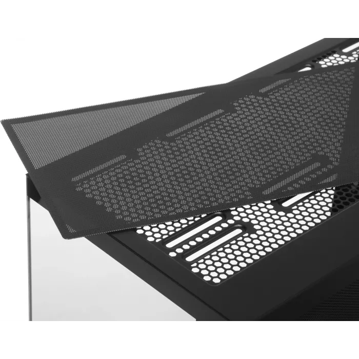 Корпус MSI MAG Pano M110R черный без БП mATX 8x120mm 2x140mm 1xUSB3.0 audio AirDuct bott PSU