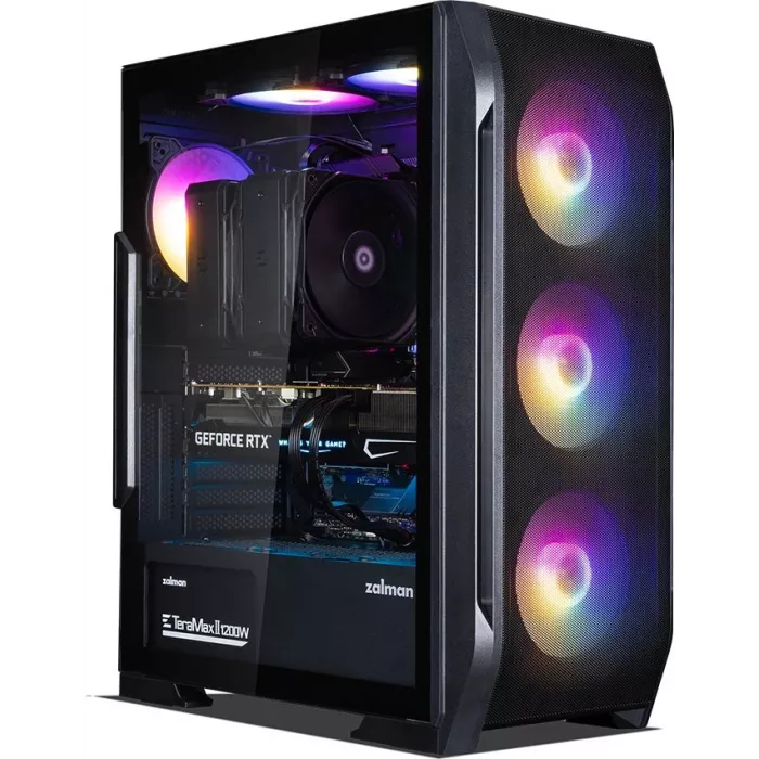 Корпус Zalman N7 Plus V2 черный без БП ATX 2x120mm 5x140mm 2xUSB2.0 1xUSB3.0 audio bott PSU