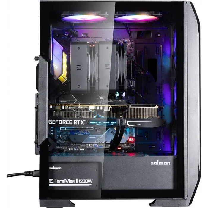 Корпус Zalman N7 Plus V2 черный без БП ATX 2x120mm 5x140mm 2xUSB2.0 1xUSB3.0 audio bott PSU