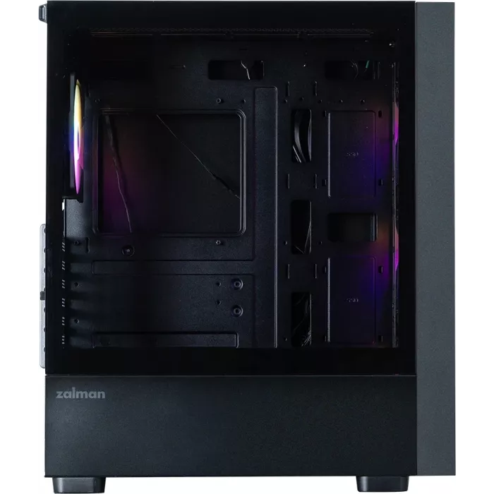 Корпус Zalman S6 черный без БП ATX 7x120mm 2x140mm 1xUSB2.0 1xUSB3.0 audio bott PSU