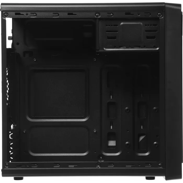 Корпус Accord ACC-811 черный без БП mATX 1x80mm 3x120mm 1xUSB2.0 1xUSB3.0 audio bott PSU