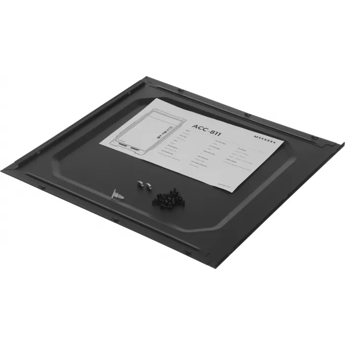 Корпус Accord ACC-811 черный без БП mATX 1x80mm 3x120mm 1xUSB2.0 1xUSB3.0 audio bott PSU