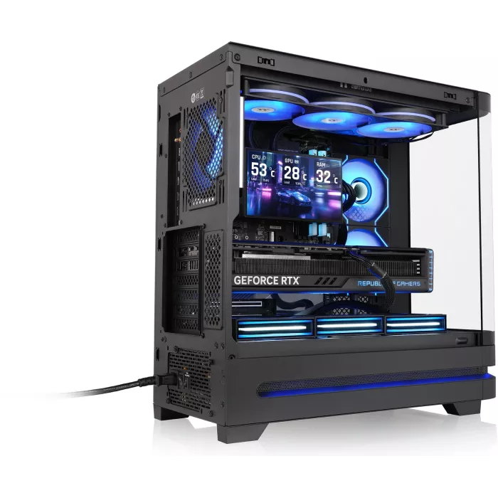 Корпус Thermaltake Arcus 290 TG черный без БП ATX 6x120mm 3x140mm 2xUSB3.0 audio bott PSU
