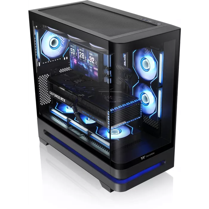 Корпус Thermaltake Arcus 290 TG черный без БП ATX 6x120mm 3x140mm 2xUSB3.0 audio bott PSU