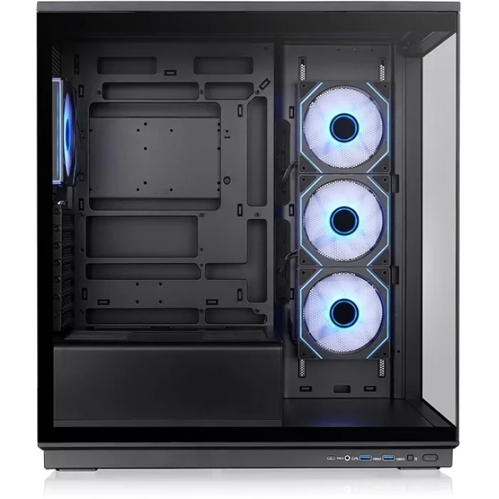 Корпус Thermaltake Stage 450 TG черный без БП ATX 3x120mm 4x140mm 1xUSB3.0 audio bott PSU